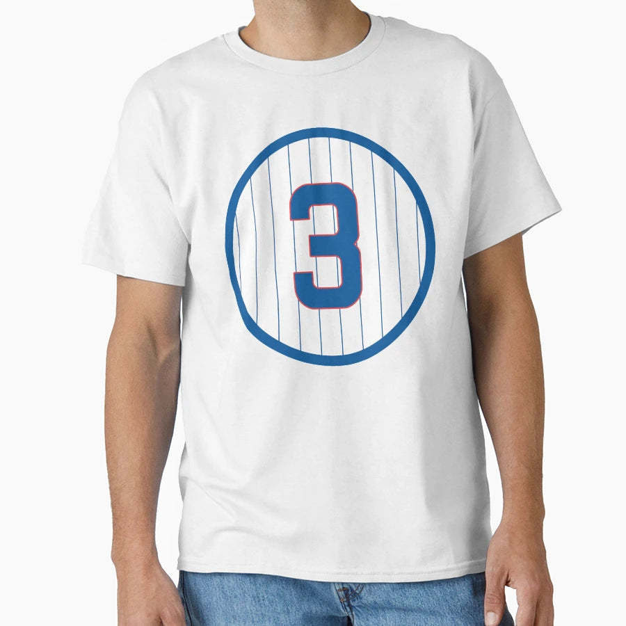 David Ross 3 Jersey Number T-Shirt - Graphic Print Men Women - T-Shirt, Sweatshirt, Hoodie