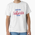 Houston Texas United States T-Shirt - Minimalist Print Unisex - T-Shirt, Sweatshirt, Hoodie