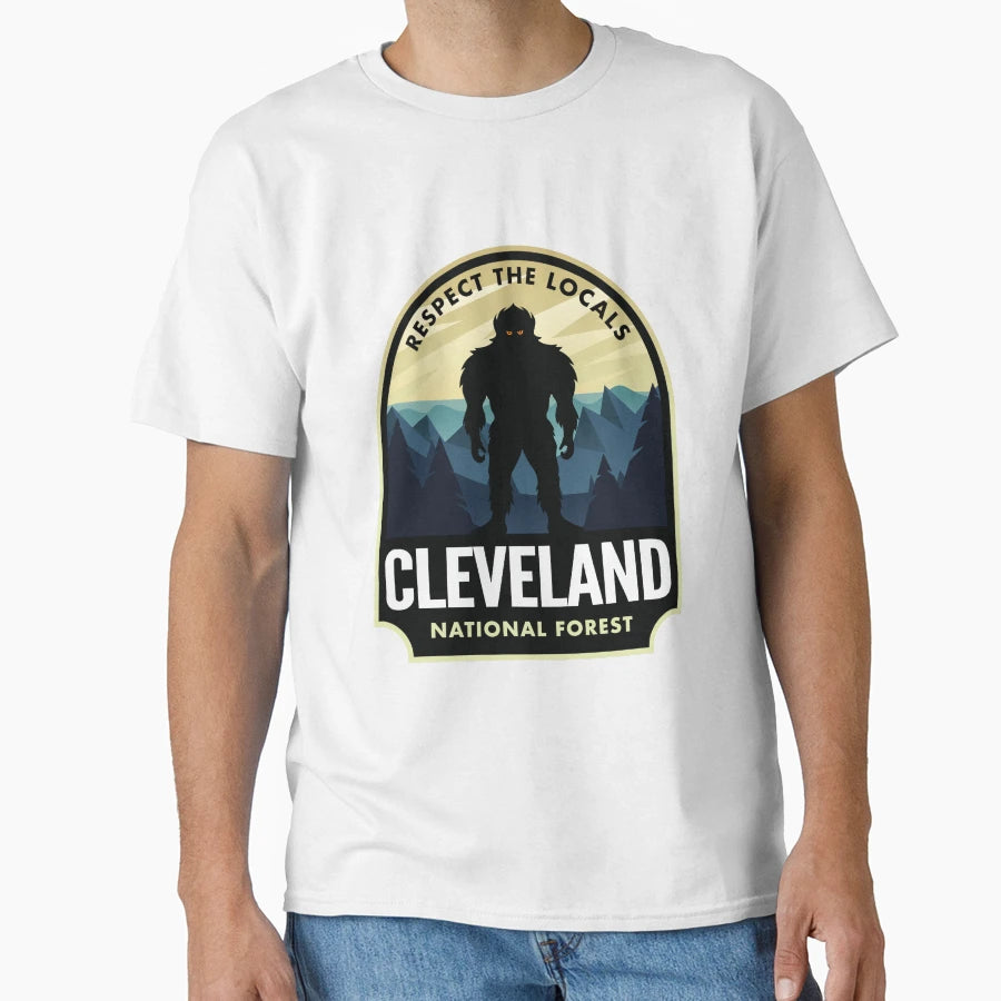 Cleveland California Bigfoot T-Shirt - Streetwear Style for Adults - T-Shirt, Sweatshirt, Hoodie