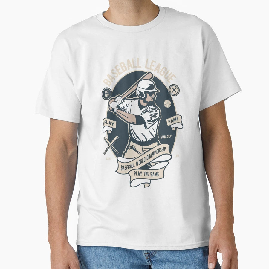 Baseball Athletic Club T-Shirt - Graphic Print for Adults - T-Shirt, Sweatshirt, Hoodie
