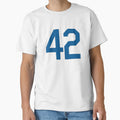 Baseball Number 42 Honoring Baseball T-Shirt - Streetwear Style Men Women - T-Shirt, Sweatshirt, Hoodie