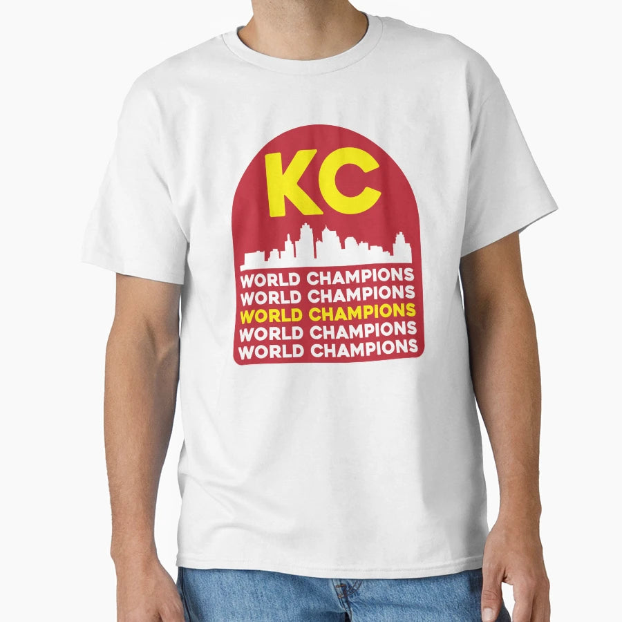Kansas City Champions T-Shirt - Minimalist Print Unisex - T-Shirt, Sweatshirt, Hoodie