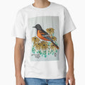 Maryland State Bird And Flower T-Shirt - Aesthetic Graphic Unisex - T-Shirt, Sweatshirt, Hoodie