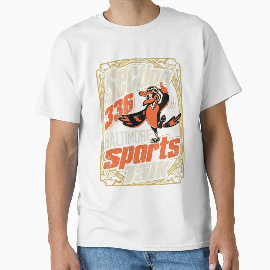 Section 336 Gold Border Active T-Shirt - Novelty Apparel Men Women - T-Shirt, Sweatshirt, Hoodie