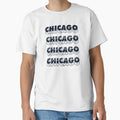 Chicago Bears Colors T-Shirt - Trendy Graphic Men Women - T-Shirt, Sweatshirt, Hoodie