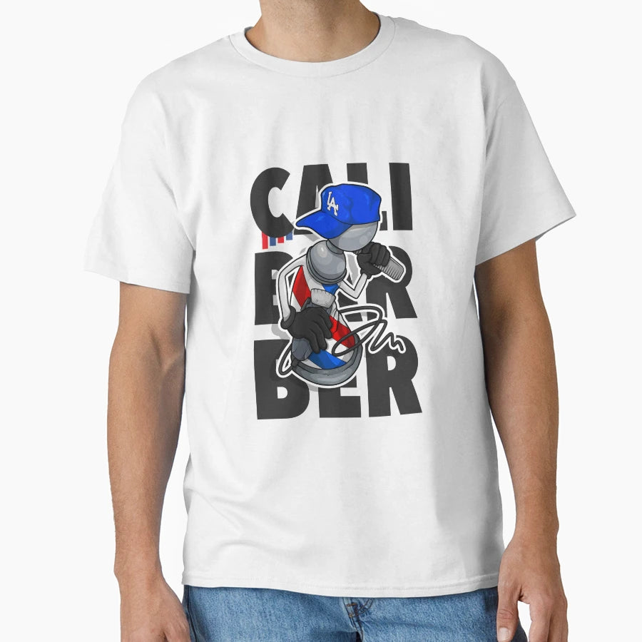 California Barber Pole T-Shirt - Fun Novelty Design Men Women - T-Shirt, Sweatshirt, Hoodie