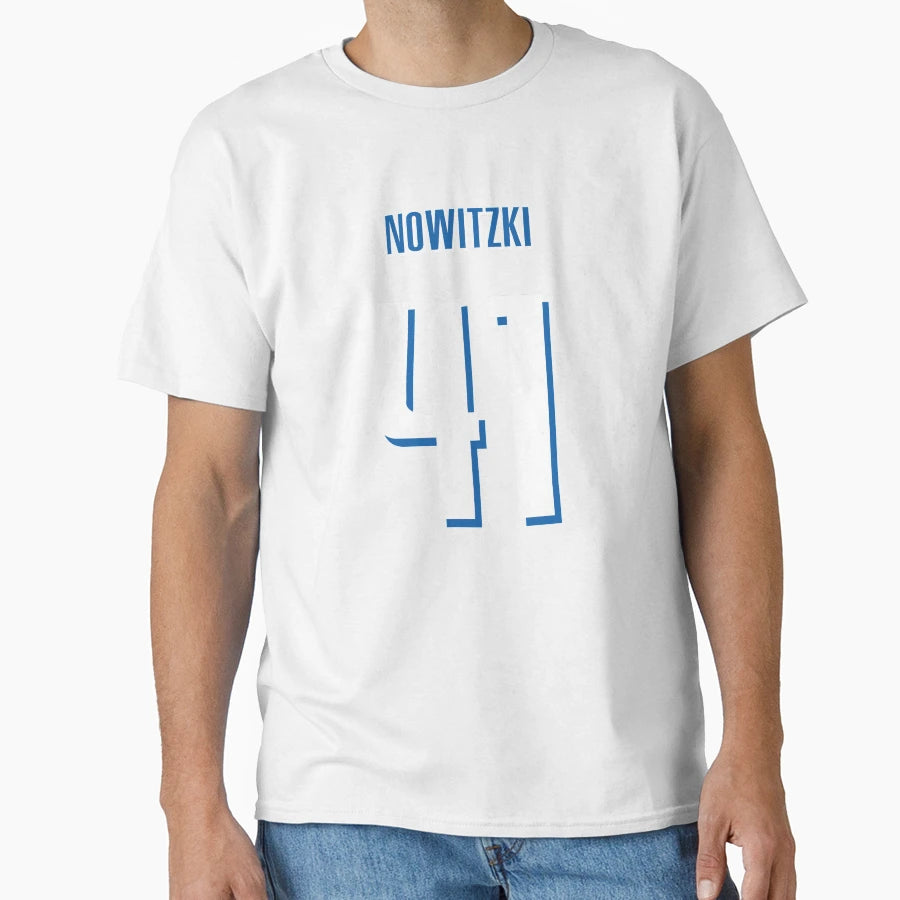 Dirk Nowitzki 41 Dallas Gametime T-Shirt - Streetwear Style for Adults - T-Shirt, Sweatshirt, Hoodie