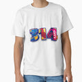 St Louis Area Code 314 Logos Inset T-Shirt - Fun Novelty Design Unisex - T-Shirt, Sweatshirt, Hoodie