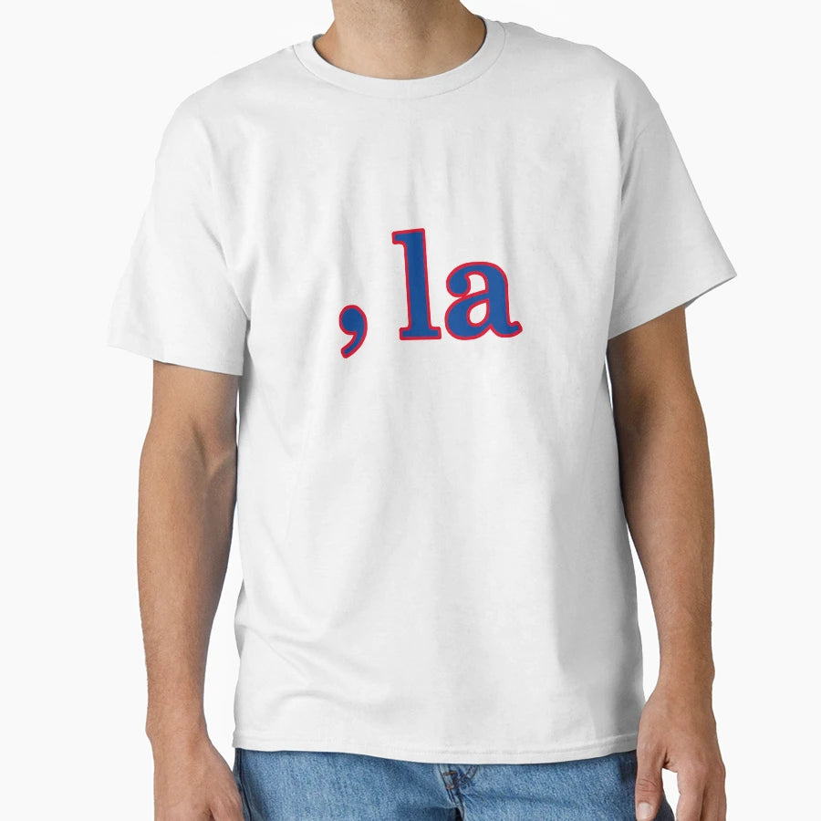 Funny Kamala Harris Comma La T-Shirt - Fun Novelty Design for Adults - T-Shirt, Sweatshirt, Hoodie