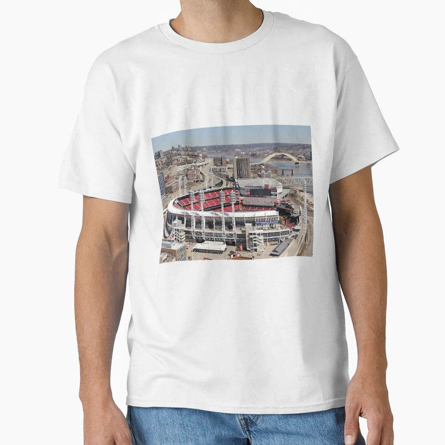 Just Another Great American Ballpark T-Shirt - Minimalist Print Men Women - T-Shirt, Sweatshirt, Hoodie