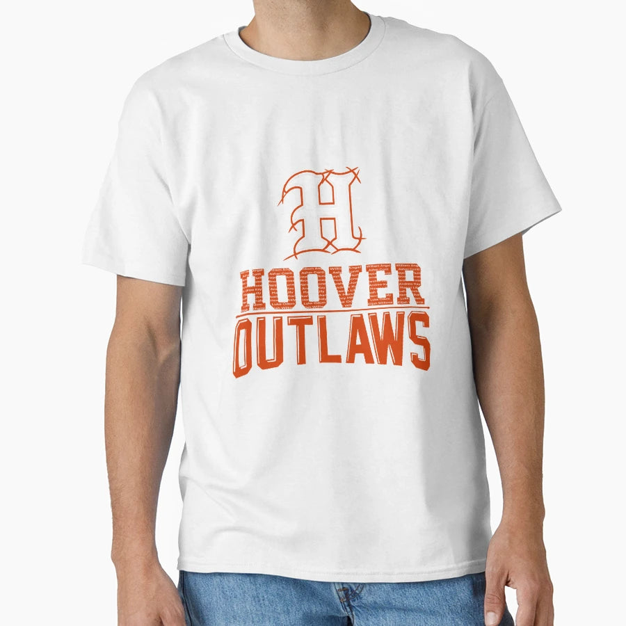 Hoover Outlaws All Star Baseball T-Shirt - Unique Graphic Men Women - T-Shirt, Sweatshirt, Hoodie