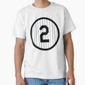 Nellie Fox 2 Jersey Number T-Shirt - Unique Graphic for Adults - T-Shirt, Sweatshirt, Hoodie