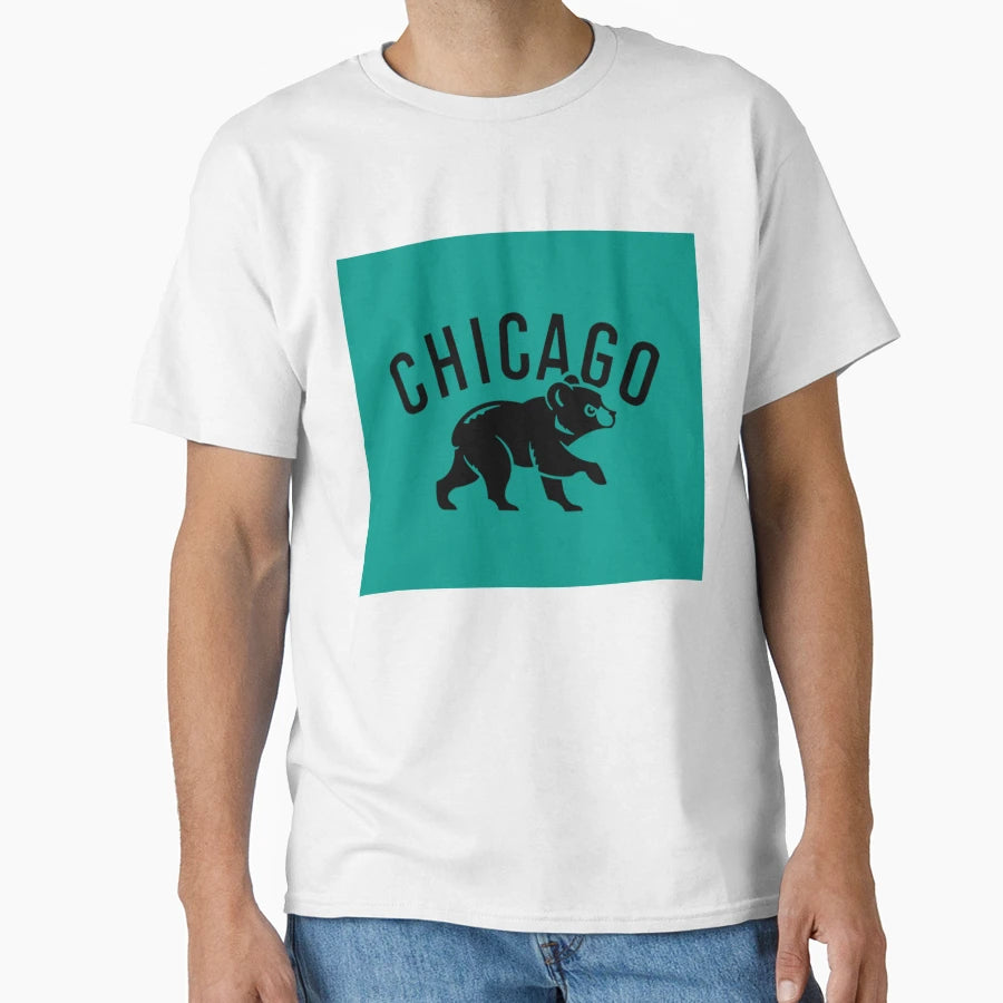 Chicago Black Bear T-Shirt - Novelty Apparel Men Women - T-Shirt, Sweatshirt, Hoodie