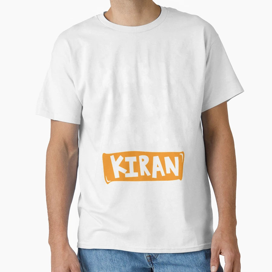 Kkk Kiran T-Shirt - Minimalist Print Men Women - T-Shirt, Sweatshirt, Hoodie