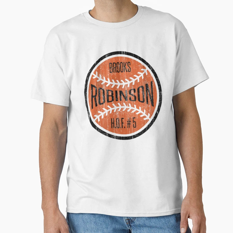 Brooks Robinson Ball T-Shirt - Unique Graphic for Adults - T-Shirt, Sweatshirt, Hoodie