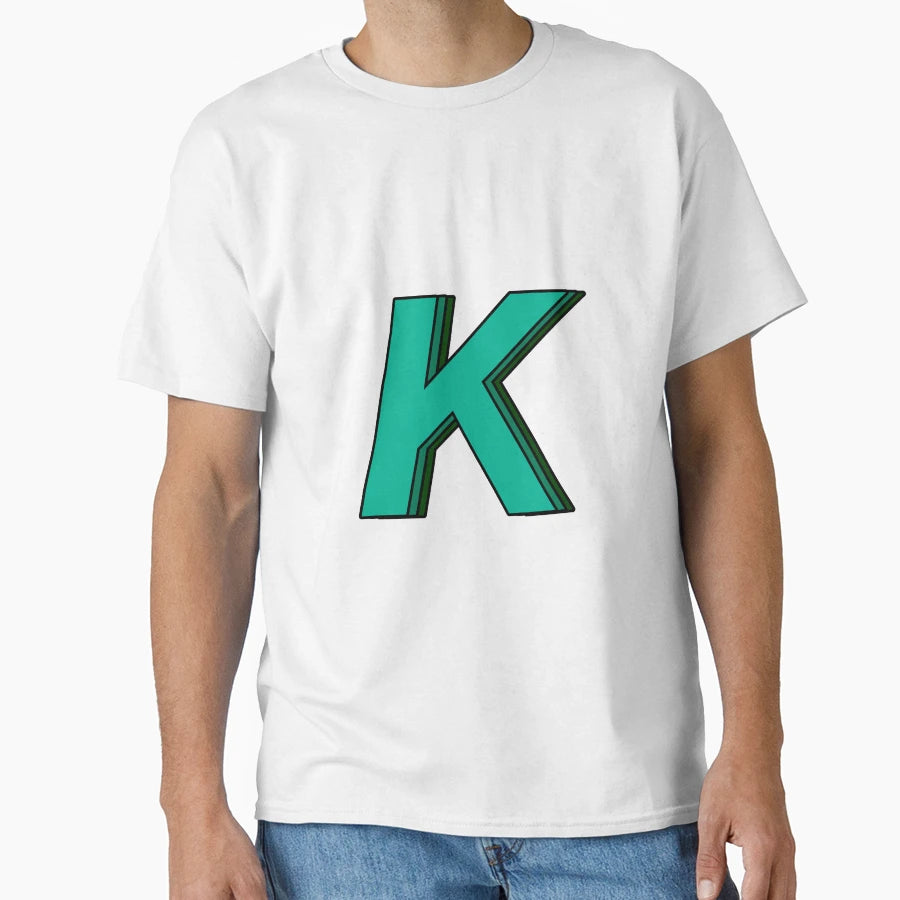 Green K T-Shirt - Fun Novelty Design Men Women - T-Shirt, Sweatshirt, Hoodie