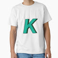 Green K T-Shirt - Fun Novelty Design Men Women - T-Shirt, Sweatshirt, Hoodie