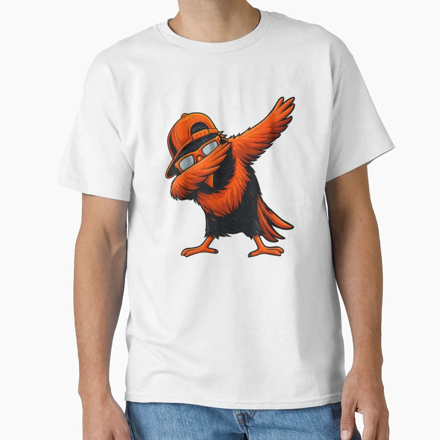 Funny Dabbing Raven Bird Streetwear T-Shirt - Trendy Graphic Unisex - T-Shirt, Sweatshirt, Hoodie
