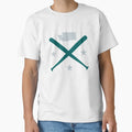 Seattle Baseball Stars Washington Map T-Shirt - Unique Graphic Unisex - T-Shirt, Sweatshirt, Hoodie