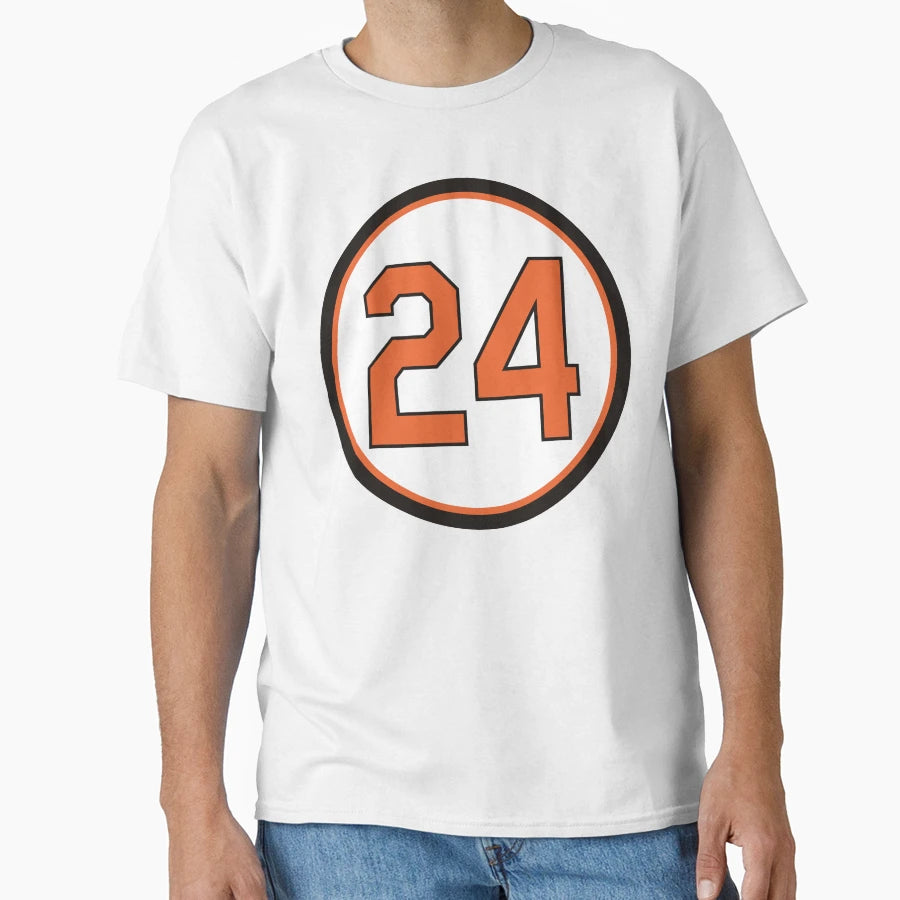 Rick Dempsey 24 Jersey Number T-Shirt - Custom Art Print for Adults - T-Shirt, Sweatshirt, Hoodie