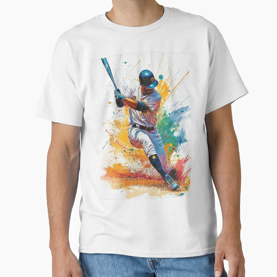 Abstract Depiction Baseball T-Shirt - Casual Everyday Wear Men Women - T-Shirt, Sweatshirt, Hoodie