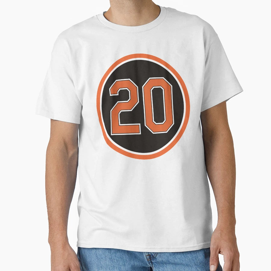 Frank Robinson 20 Jersey Number T-Shirt - Casual Everyday Wear Men Women - T-Shirt, Sweatshirt, Hoodie