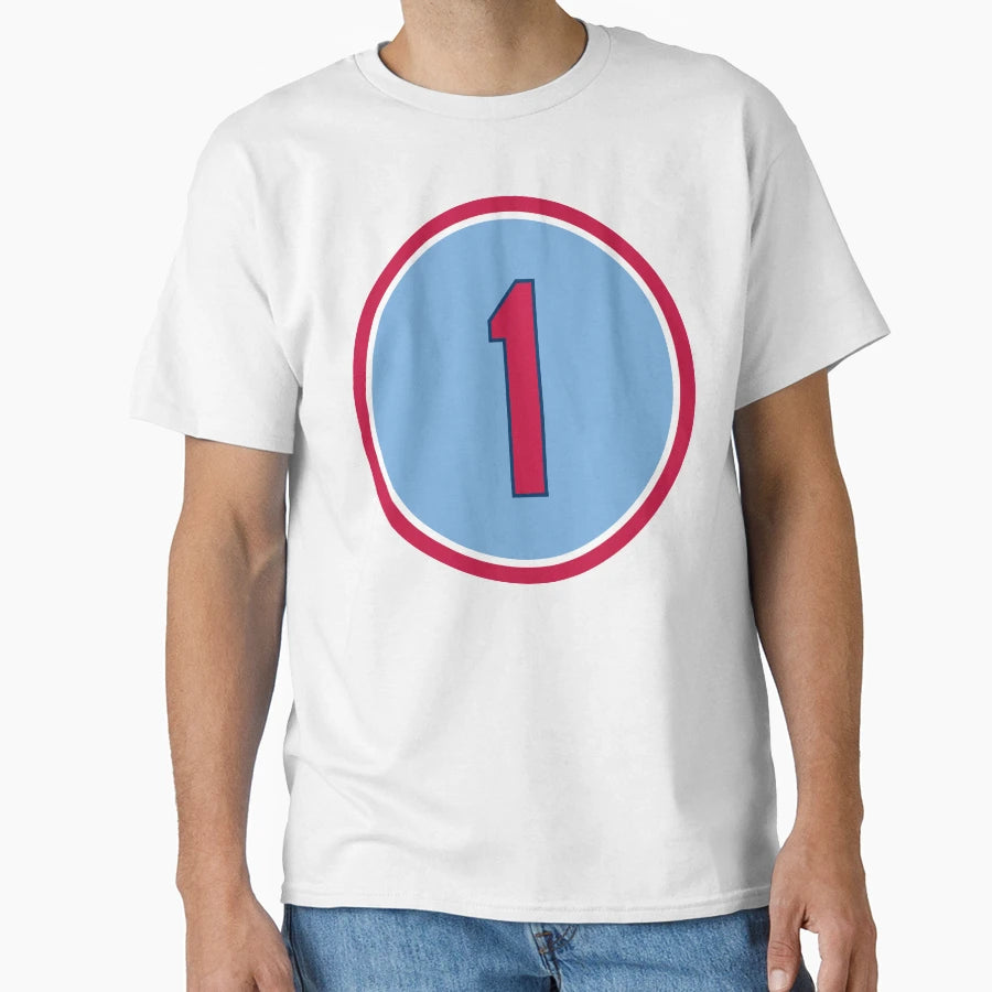 Ozzie Smith 1 Jersey Number T-Shirt - Graphic Print for Adults - T-Shirt, Sweatshirt, Hoodie
