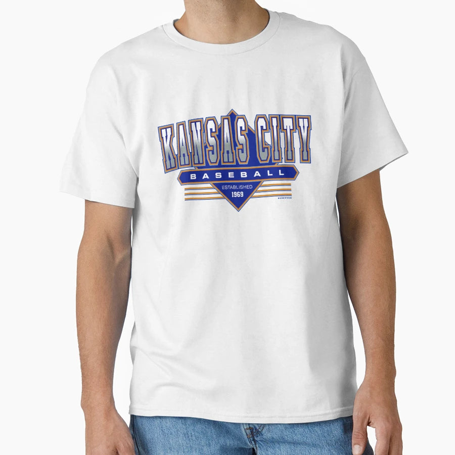 Kansas City Baseball Royals T-Shirt - Casual Everyday Wear for Adults - T-Shirt, Sweatshirt, Hoodie