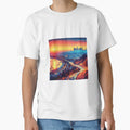 Copy Los Angeles Sunset T-Shirt - Graphic Print for Adults - T-Shirt, Sweatshirt, Hoodie