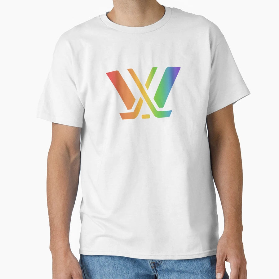 Pride Pwhl Logo T-Shirt - Fun Novelty Design Unisex - T-Shirt, Sweatshirt, Hoodie