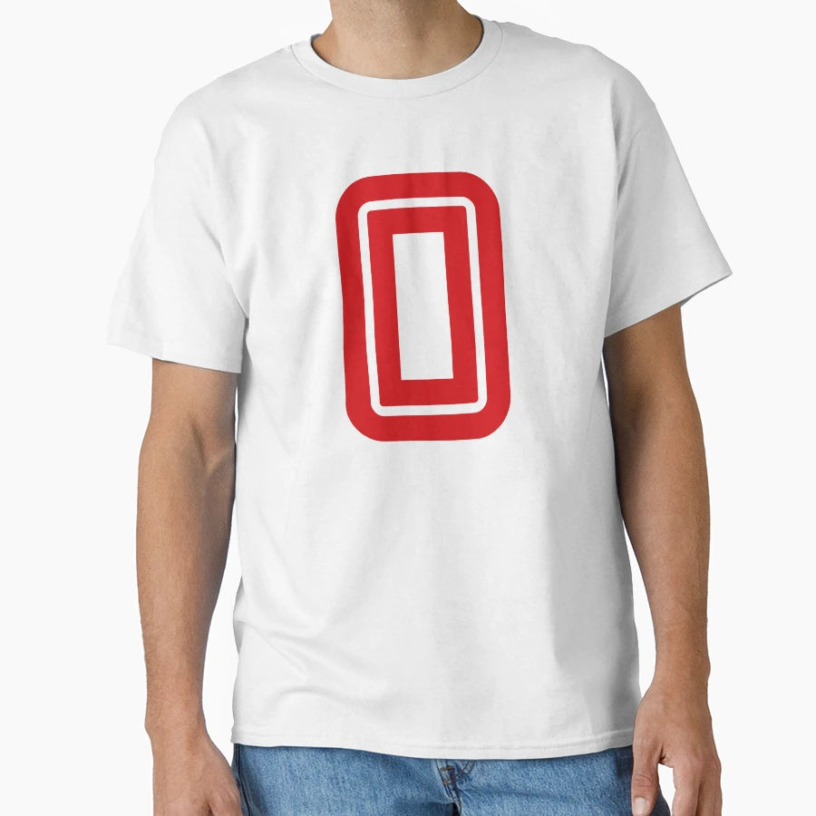 No 0 Player Number Zero Football T-Shirt - Fun Novelty Design Unisex - T-Shirt, Sweatshirt, Hoodie