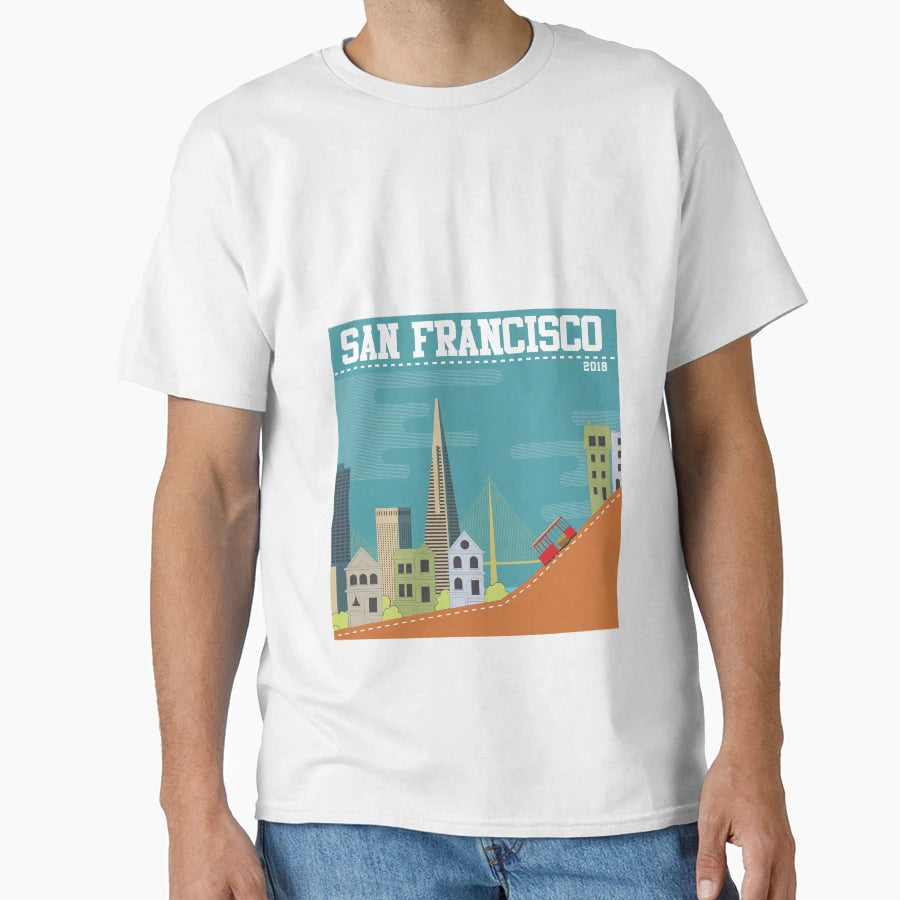 San Francisco T-Shirt - Unique Graphic Men Women - T-Shirt, Sweatshirt, Hoodie