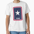 Texas State T-Shirt - Minimalist Print Unisex - T-Shirt, Sweatshirt, Hoodie