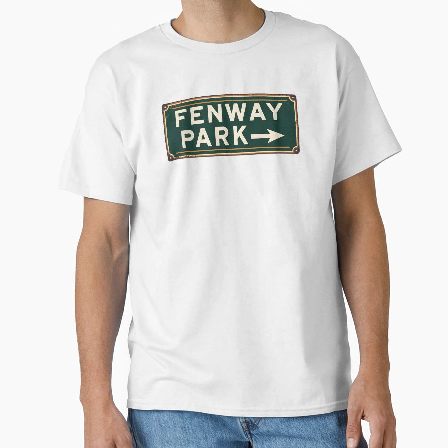 Fenway Park Sign T-Shirt - Streetwear Style Men Women - T-Shirt, Sweatshirt, Hoodie