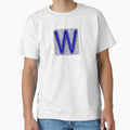 Versal W Winter T-Shirt - Custom Art Print for Adults - T-Shirt, Sweatshirt, Hoodie