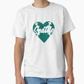 Seattle I Love Baseball Heart T-Shirt - Casual Everyday Wear Men Women - T-Shirt, Sweatshirt, Hoodie