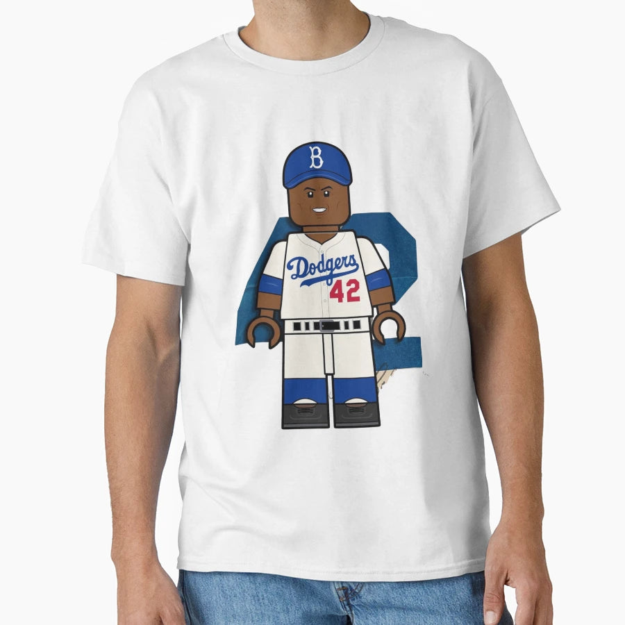 Jackie Robinson T-Shirt - Minimalist Print for Adults - T-Shirt, Sweatshirt, Hoodie