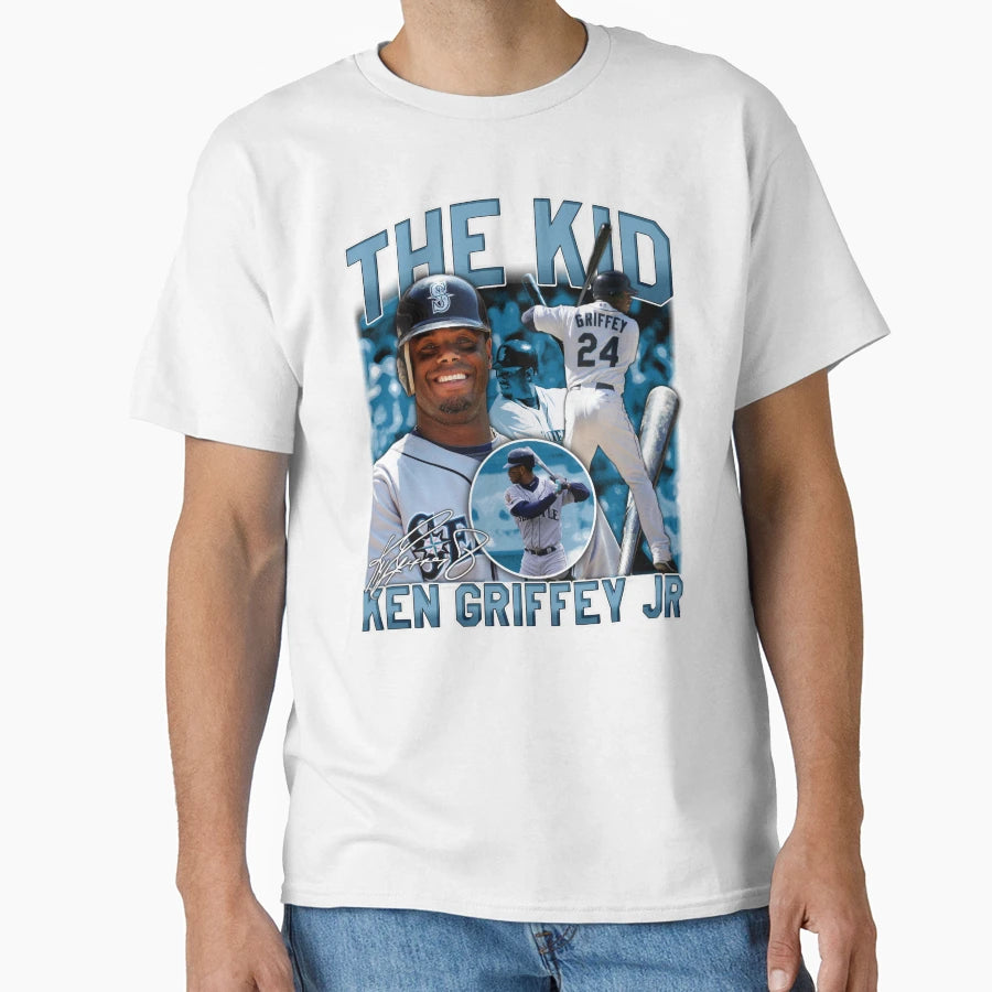 Ken Grifey Jr 24 T-Shirt - Trendy Graphic Unisex - T-Shirt, Sweatshirt, Hoodie
