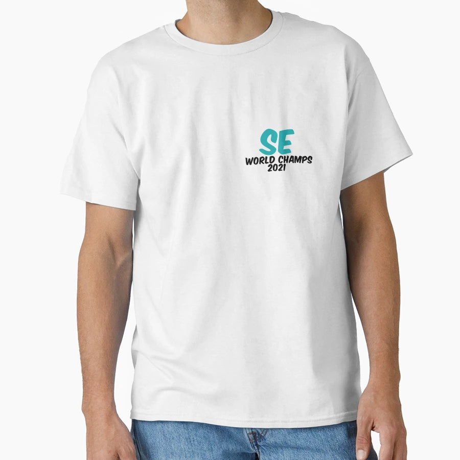 Senior Elite World Champs 2021 T-Shirt - Fun Novelty Design for Adults - T-Shirt, Sweatshirt, Hoodie