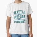 Seattle Torrent Pwhl Hockey Logo T-Shirt - Aesthetic Graphic Unisex - T-Shirt, Sweatshirt, Hoodie