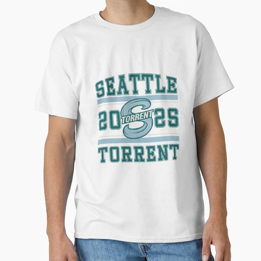 Seattle Torrent Pwhl Hockey Logo T-Shirt - Aesthetic Graphic Unisex - T-Shirt, Sweatshirt, Hoodie