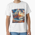 Digital Art Culture Fusion T-Shirt - Unique Graphic Men Women - T-Shirt, Sweatshirt, Hoodie