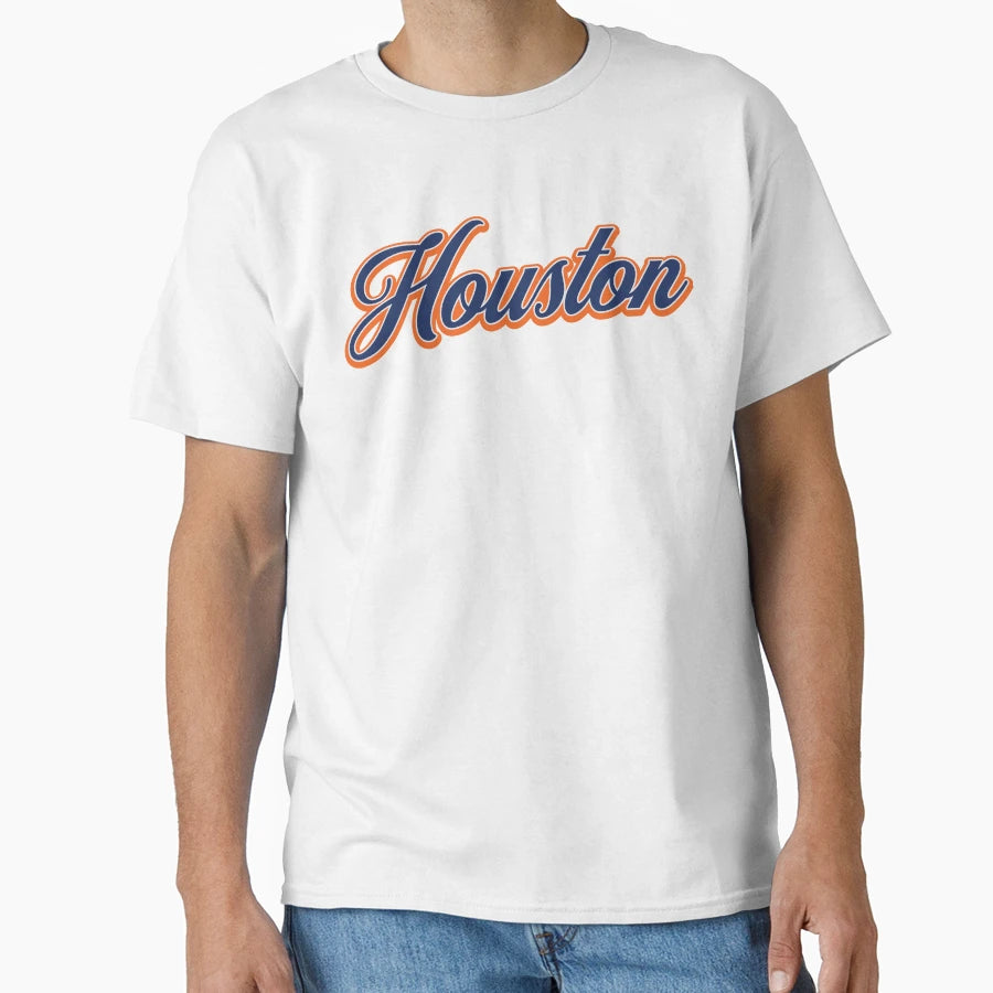 Houston T-Shirt - Custom Art Print Men Women - T-Shirt, Sweatshirt, Hoodie