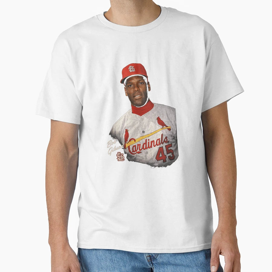 Bob Gibson Legendary Pitcher T-Shirt - Unique Graphic Unisex - T-Shirt, Sweatshirt, Hoodie