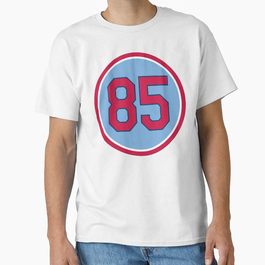 Augustus Busch 85 Jersey Number T-Shirt - Streetwear Style Men Women - T-Shirt, Sweatshirt, Hoodie