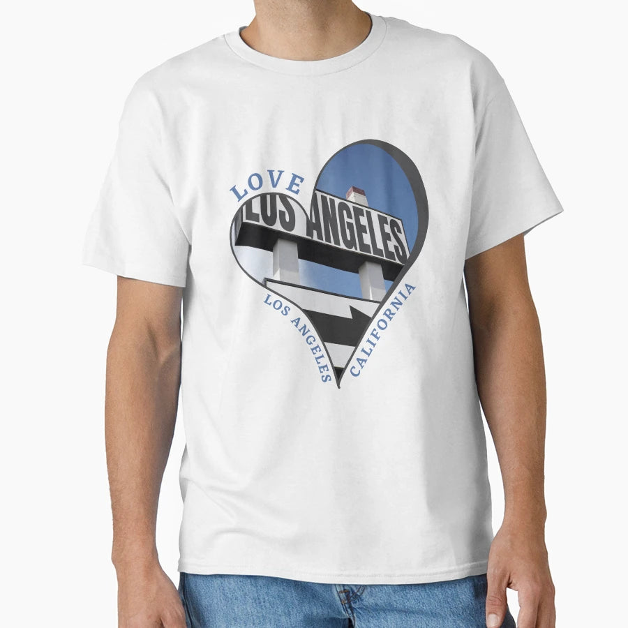 Love Los Angeles T-Shirt - Graphic Print Unisex - T-Shirt, Sweatshirt, Hoodie