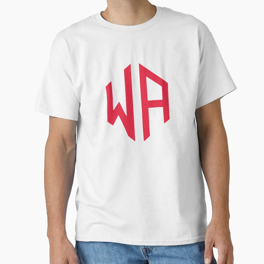 Washington State Abbreviation T-Shirt - Casual Everyday Wear Men Women - T-Shirt, Sweatshirt, Hoodie