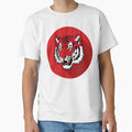 Trending Fierce Red Tiger T-Shirt - Minimalist Print Unisex - T-Shirt, Sweatshirt, Hoodie