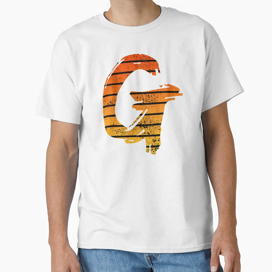 Letter G Initials T-Shirt - Trendy Graphic for Adults - T-Shirt, Sweatshirt, Hoodie