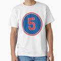 Albert Almora 5 Jersey Number T-Shirt - Novelty Apparel Unisex - T-Shirt, Sweatshirt, Hoodie